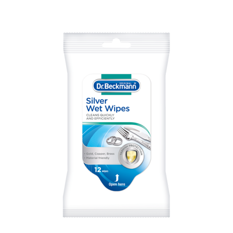 Dr. Beckmann Gold and Silver Polish Wipes – 12 Pieces - My Office